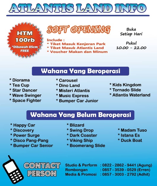 Wahana Atlantis Land Kenjeran Surabaya